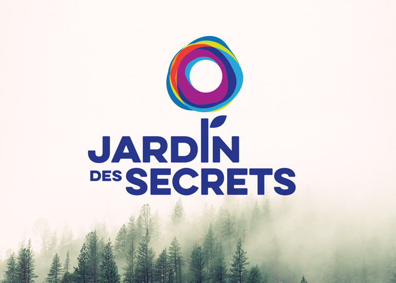 gisele h Branding et charte graphique Jardin des secrets